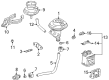 Toyota RAV4 EGR Tube Diagram - 25611-74050