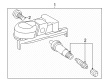 Toyota Crown Signia TPMS Sensor Diagram - 42607-47020