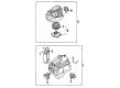 Toyota Heater Control Valve Diagram - 87240-22340