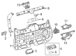 Toyota Land Cruiser Tailgate Handle Diagram - 75837-60020-C0