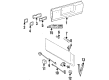 Toyota Trunk Latch Diagram - 69690-60010