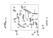 Toyota Highlander Air Deflector Diagram - 53294-48050