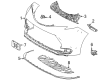 Toyota Sienna Bumper Cover Diagram - 52119-08907