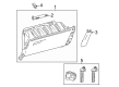 Toyota Land Cruiser Glove Box Diagram - 55550-60230-C0