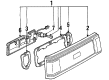 Toyota Celica Light Socket Diagram - 81565-14521