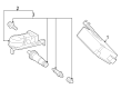 Toyota bZ4X TPMS Sensor Diagram - 42607-60020