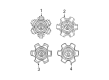 Toyota Wheel Cover Diagram - 42603-35830