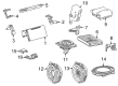 Toyota Prius Car Speakers Diagram - 86160-47270