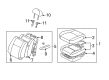 Toyota Tundra Seat Cushion Diagram - 71420-0C011-E1