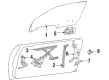 Toyota Celica Exterior Door Handle Diagram - 69220-20140