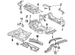 Toyota Tercel Floor Pan Diagram - 58211-10140