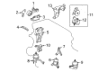 Toyota Sienna Engine Mount Diagram - 12372-0H090