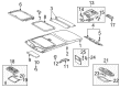 Toyota Avalon Dome Light Diagram - 81240-32031-B6