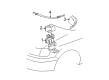 Toyota Avalon Accelerator Cable Diagram - 78150-07011