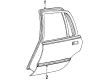 Toyota Tercel Door Moldings Diagram - 75742-16160-01