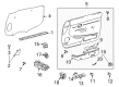 Toyota Armrest Diagram - 74220-04010-E0