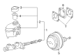 Toyota Sequoia Brake Booster Diagram - 44610-0C041