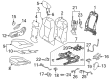 Toyota RAV4 Prime Seat Covers Diagram - 71073-42D30-C4