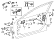 Toyota bZ4X Exterior Door Handle Diagram - 69210-0A080-A0