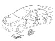 Toyota Camry Clock Spring Diagram - 84308-11010
