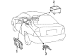 Toyota Tercel Airbag Diagram - 73970-16040-E0