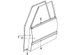 Toyota Cressida Door Seal Diagram - 62334-22020-02