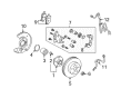 Scion xD Backing Plate Diagram - 47782-52040