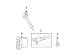 Toyota Tundra Engine Control Module Diagram - 89661-0CC93