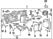 Toyota Supra A/C Hose Diagram - 88710-14170