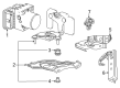 Toyota Mirai ABS Pump And Motor Assembly Diagram - 44050-62120