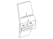 Toyota Door Moldings Diagram - 75740-60041