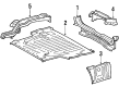 Toyota Cressida Floor Pan Diagram - 58311-23010