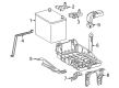 Toyota Tacoma Battery Tray Diagram - 74410-04010