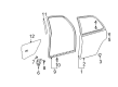 Toyota Camry Door Seal Diagram - 67872-AA020