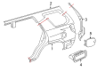 Toyota 4Runner Fuel Door Diagram - 77350-35071