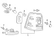 Toyota Land Cruiser Light Socket Diagram - 81555-60A90
