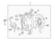Toyota Cooling Fan Assembly Diagram - 88453-0C010