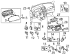 Toyota Crown Signia Ambient Temperature Sensor Diagram - 88625-06040