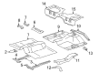 Toyota Tacoma Floor Pan Diagram - 58111-04231