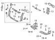 Scion xB Radiator Support Diagram - 53216-52031