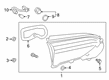 Toyota RAV4 Prime Tail Light Diagram - 81581-42151
