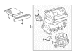 Scion tC Cabin Air Filter Diagram - 87139-26010