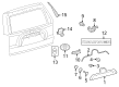 Toyota 4Runner Emblem Diagram - 75431-35070
