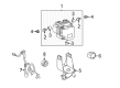 Scion ABS Control Module Diagram - 44050-52520