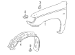 Toyota 4Runner Wheelhouse Diagram - 53875-35020
