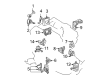 Toyota Engine Mount Torque Strut Diagram - 12363-20111