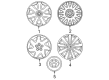 Toyota Camry Wheel Cover Diagram - 42621-AA080