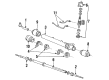 Toyota Previa Drag Link Diagram - 45503-29295