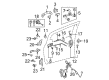 Toyota Yaris Exterior Door Handle Diagram - 69211-12220-P0