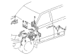 Toyota Land Cruiser ABS Control Module Diagram - 89540-60430